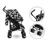 Lionelo - Carucior sport Elia Oslo, Cu husa de picioare, Cu plasa de tantari, Conform cu standardul european de securitate EN1888-1, Negru - 14