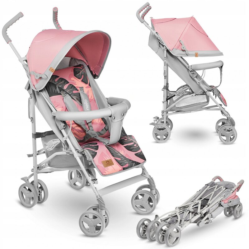 Lionelo - carucior sport elia tropical cu accesorii, roz