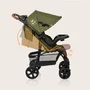 Carucior sport, Lionelo, Emma Plus, Cu tavita, 2 Suporturi pentru pahar, Geanta accesorii, Conform cu standardul european de securitate EN1888-1, Forest Green - 20