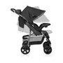 Carucior sport, Lionelo, Emma Plus, Cu tavita, 2 Suporturi pentru pahar, Geanta accesorii, Conform cu standardul european de securitate EN1888-1, Stone - 5
