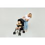 Carucior sport compact, Lionelo, Irma, Spatar reglabil in 4 pozitii, Suport picioare reglabil, Manere rotative, Pliere tip umbrela, 6- 36 luni, Pana la 15 kg, Conform cu EN1888-1:2018, Roz - 16