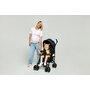 Carucior sport compact, Lionelo, Irma, Spatar reglabil in 4 pozitii, Suport picioare reglabil, Manere rotative, Pliere tip umbrela, 6- 36 luni, Pana la 15 kg, Conform cu EN1888-1:2018, Roz - 17