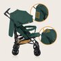 Carucior sport compact, Lionelo, Irma, Spatar reglabil in 4 pozitii, Suport picioare reglabil, Manere rotative, Pliere tip umbrela, 6- 36 luni, Pana la 15 kg, Conform cu EN1888-1:2018, Verde - 10