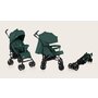 Carucior sport compact, Lionelo, Irma, Spatar reglabil in 4 pozitii, Suport picioare reglabil, Manere rotative, Pliere tip umbrela, 6- 36 luni, Pana la 15 kg, Conform cu EN1888-1:2018, Verde - 15