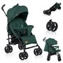 Carucior sport compact, Lionelo, Irma, Spatar reglabil in 4 pozitii, Suport picioare reglabil, Manere rotative, Pliere tip umbrela, 6- 36 luni, Pana la 15 kg, Conform cu EN1888-1:2018, Verde - 4