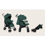Carucior sport compact, Lionelo, Irma, Spatar reglabil in 4 pozitii, Suport picioare reglabil, Manere rotative, Pliere tip umbrela, 6- 36 luni, Pana la 15 kg, Conform cu EN1888-1:2018, Verde - 3