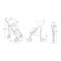 Carucior sport compact, Lionelo, Irma, Spatar reglabil in 4 pozitii, Suport picioare reglabil, Manere rotative, Pliere tip umbrela, 6- 36 luni, Pana la 15 kg, Conform cu EN1888-1:2018, Verde - 32