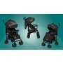 Lionelo - Carucior sport Irma Dreamin', Editie limitata, Cu husa de picioare, Cu plasa de tantari, Conform cu standardul european de securitate EN1888-1, Negru - 10