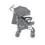 Lionelo - Carucior sport Irma, Cu husa de picioare, Cu plasa de tantari, Conform cu standardul european de securitate EN1888-1, Gri - 10