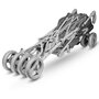 Carucior sport compact, Lionelo, Irma, Spatar reglabil in 4 pozitii, Suport picioare reglabil, Manere rotative, Pliere tip umbrela, 6- 36 luni, Pana la 15 kg, Conform cu EN1888-1:2018, Gri - 8