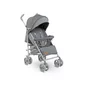 Carucior sport compact, Lionelo, Irma, Spatar ajustabil in 4 pozitii, Suport picioare reglabil, Manere rotative, Pliere tip umbrela, 6- 36 luni, Pana la 15 kg, Conform cu EN1888-1:2018, Gri