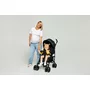Carucior sport compact, Lionelo, Irma, Spatar ajustabil in 4 pozitii, Suport picioare reglabil, Manere rotative, Pliere tip umbrela, 6- 36 luni, Pana la 15 kg, Conform cu EN1888-1:2018, Gri - 15