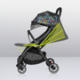 Lionelo - Carucior sport Julie One, Editie limitata Dreamin', De la nastere, Greutate redusa, Cu accesorii, Cadru din aluminiu, 0-22 kg, Conform cu standardele europene de securitate EN1888-1 si EN1888-2, Negru - 18