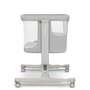 Patut co-sleeper, Lionelo, Aurora, 3 in 1, Cu leganare si setare unghiulara, Include saltea cu densitate T25 si geanta transport, Reglabil in 5 pozitii, Pana la 9 kg, 0 luni+, 85x60x66 cm, Certificari EN 1130:2019+AC:2020, EN 16890:2, Gri deschis - 20