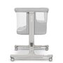 Patut co-sleeper, Lionelo, Aurora, 3 in 1, Cu leganare si setare unghiulara, Include saltea cu densitate T25 si geanta transport, Reglabil in 5 pozitii, Pana la 9 kg, 0 luni+, 85x60x66 cm, Certificari EN 1130:2019+AC:2020, EN 16890:2, Gri deschis - 21