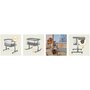 Patut co-sleeper, Lionelo, Aurora, 3 in 1, Cu leganare si setare unghiulara, Include saltea cu densitate T25 si geanta transport, Reglabil in 5 pozitii pe inaltime, Pana la 9 kg, 0 luni+, 85x60x66 cm, Conform cu EN 1130:2019+AC:2020, EN 16890:2, Gri - 46