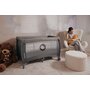 Patut pliant, Lionelo, Stefi Plus, Cu doua nivele, Cu intrare laterala cu fermoar, 2 roti, 120 x 60 cm, Conform cu standardul european de securitate EN 716, Roz/Galben - 28