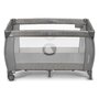 Patut pliant, Lionelo, Sven Plus, 120x60 cm, Cu doua nivele, Cu arcada jucarii, masuta de infasat, vibratii, melodii  conform cu standardele europeane de securitate EN716 si EN12221, Grey Scandi - 11