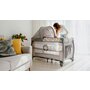 Patut pliant, Lionelo, Sven Plus, 120x60 cm, Cu doua nivele, Cu arcada jucarii, masuta de infasat, vibratii, melodii  conform cu standardele europeane de securitate EN716 si EN12221, Grey Scandi - 32