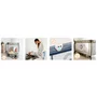 Patut pliant, Lionelo, Sven Plus, 120x60 cm, Cu doua nivele, Cu arcada jucarii, masuta de infasat, vibratii, melodii, conform cu standardele europeane de securitate EN716 si EN12221, Blue Navy - 40
