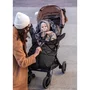 Sac de iarna, Lionelo, Frode, Pentru carucior, 90x45 cm, Impermeabil, Universal, Negru - 4