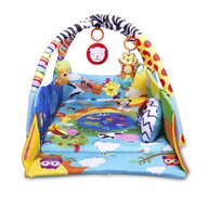 Salteluta interactiva, Lionelo, Anika,  Cu jucarii, Oglinda, Perna, Conform cu standardul european de securitate EN71, Multicolor