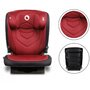 Lionelo - Scaun auto Neal Burgundy Spatar reglabil,  Baza i-size, 15-36 Kg, cu Isofix, Conform cu standardul european de securitate ECE R129, Rosu - 8