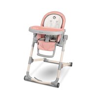 Scaun de masa, Lionelo, Cora, Reglabil in 4 pozitii pe inaltime, Spatar reglabil in 3 pozitii, Pliabil, Conform cu standardul european de securitate EN14988, Bubblegum