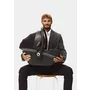 Scoica auto, Lionelo, i-Size Astrid, 0-13 Kg, 40-87 cm, Cu salteluta, Testat ADAC, Conform cu standardul european de securitate R129, Negru/Gri - 36