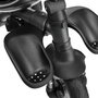 Lionelo - Tricicleta Tris Candy Mecanism de pedalare libera, Suport picioare, Control al directiei, Scaun reversibil, Rotire 360 grade, Pliabila, Roz/Gri - 24