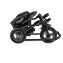Lionelo - Tricicleta Tris Candy Mecanism de pedalare libera, Suport picioare, Control al directiei, Scaun reversibil, Rotire 360 grade, Pliabila, Roz/Gri - 28