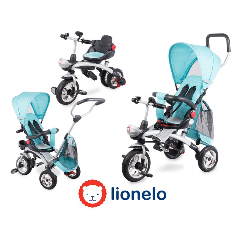 Lionelo - Tricicleta multifunctionala Tim Plus, Blue