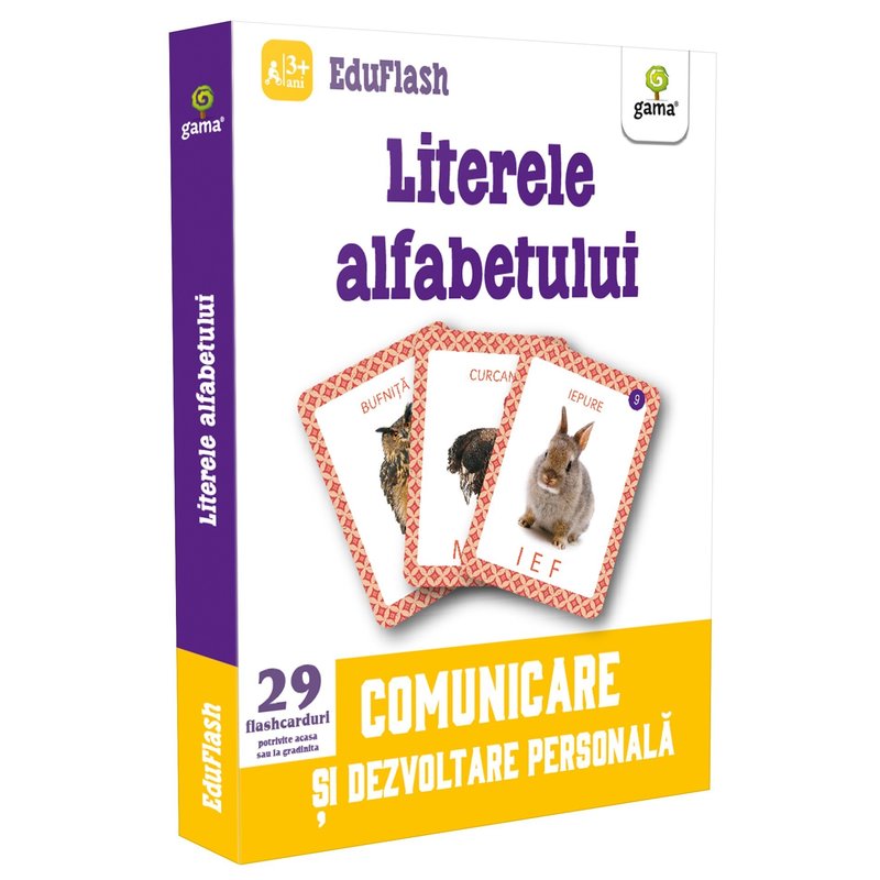 Editura gama - literele alfabetului