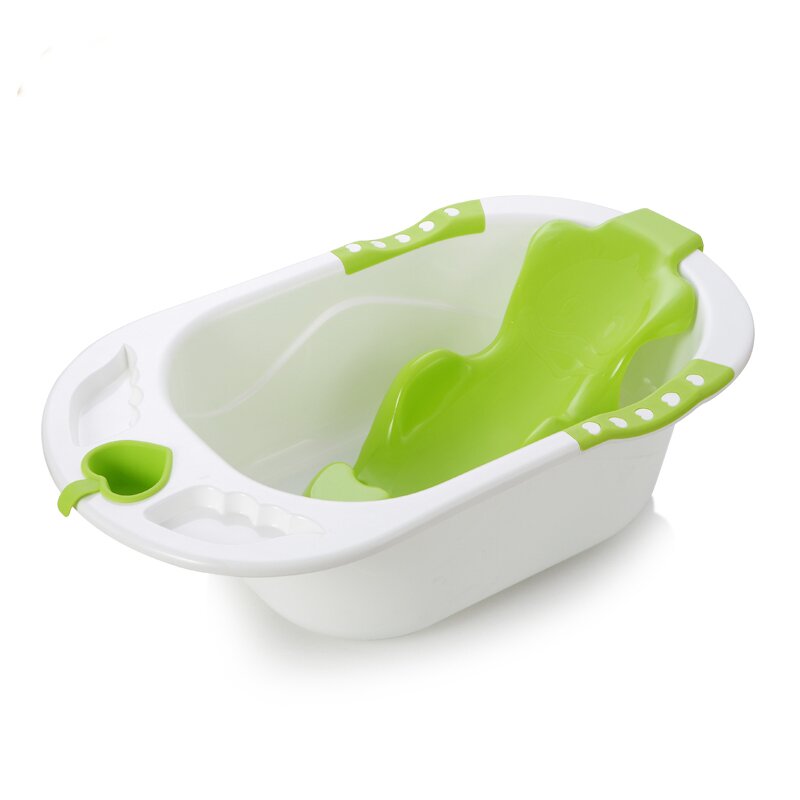 Little mom - cadita ergonomica cu reductor detasabil si termometru angel green
