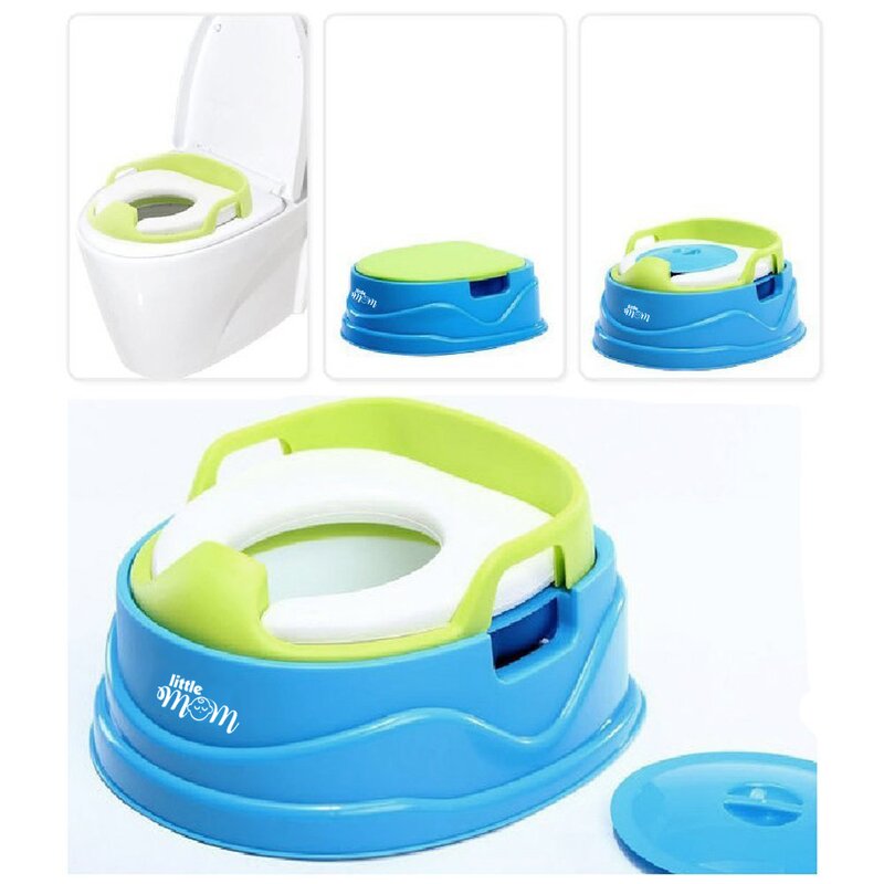 Little mom - olita multifunctionala potty 3 in 1 blue