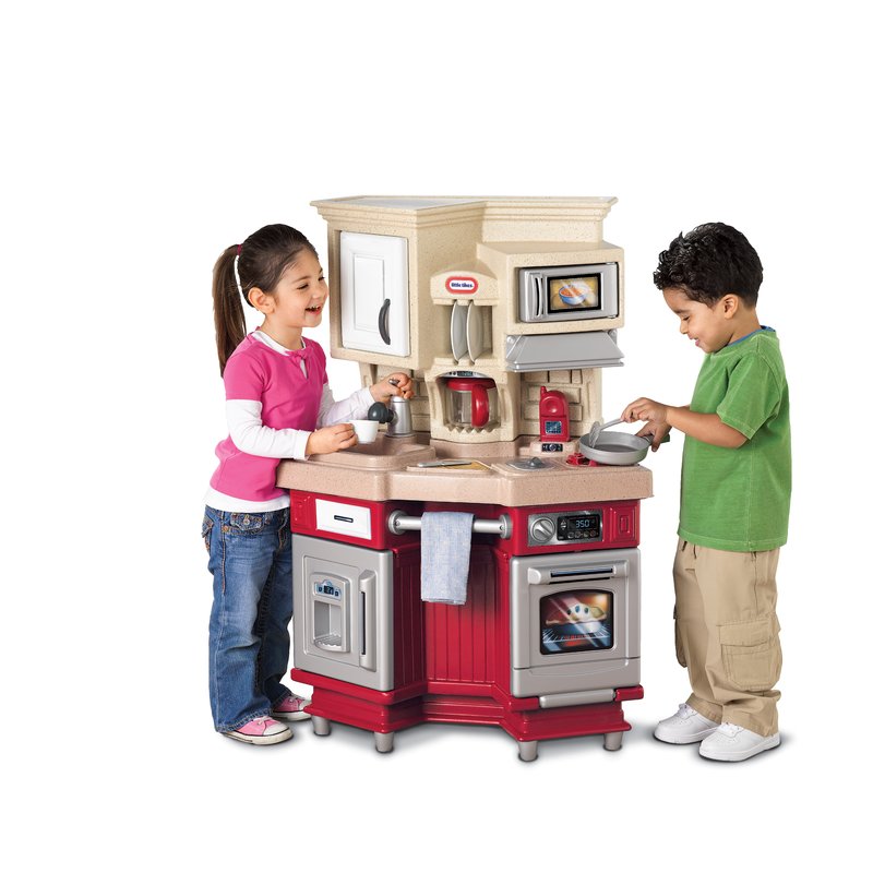 Little tikes - bucatarie rosie micul bucatar