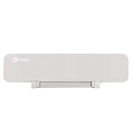 Bariera de protectie pentru pat, Lionelo, Lora XL, Pliabila, Sistem de blocare StandSafe, Geanta de transport inclusa, 150x46 cm, Conform cu BS 7972:2001+A1:2009, Bej