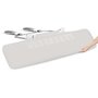 Bariera de protectie pentru pat, Lionelo, Lora XL, Pliabila, Sistem de blocare StandSafe, Geanta de transport inclusa, 150x46 cm, Conform cu BS 7972:2001+A1:2009, Bej - 7
