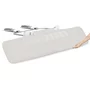 Bariera de protectie pentru pat, Lionelo, Lora XL, Pliabila, Sistem de blocare StandSafe, Geanta de transport inclusa, 150x46 cm, Conform cu BS 7972:2001+A1:2009, Bej - 7