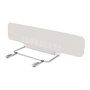 Bariera de protectie pentru pat, Lionelo, Lora XL, Pliabila, Sistem de blocare StandSafe, Geanta de transport inclusa, 150x46 cm, Conform cu BS 7972:2001+A1:2009, Bej - 5