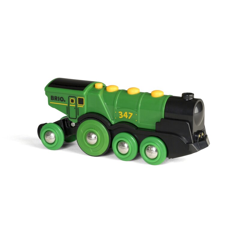 Brio - locomotiva, verde