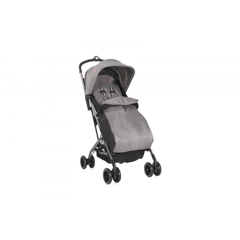 Lorelli - carucior pentru nou-nascut helena, geanta de transport inclusa, cadru aluminiu, dark grey