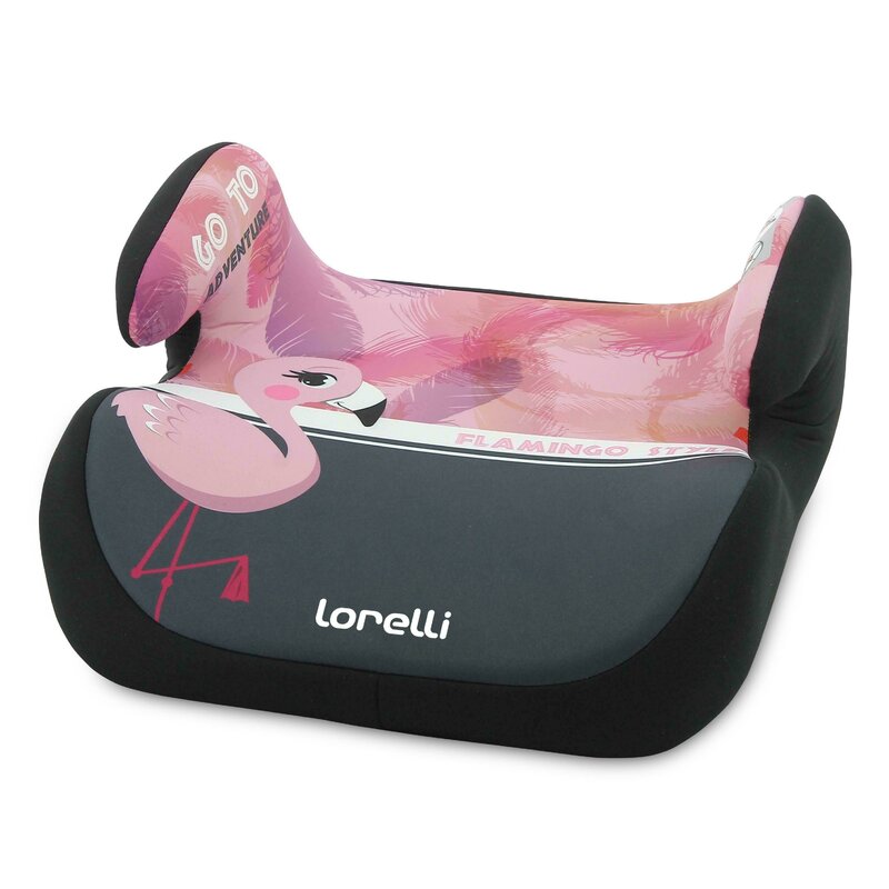 Lorelli - inaltator auto topo comfort, 15-36 kg, roz/negru