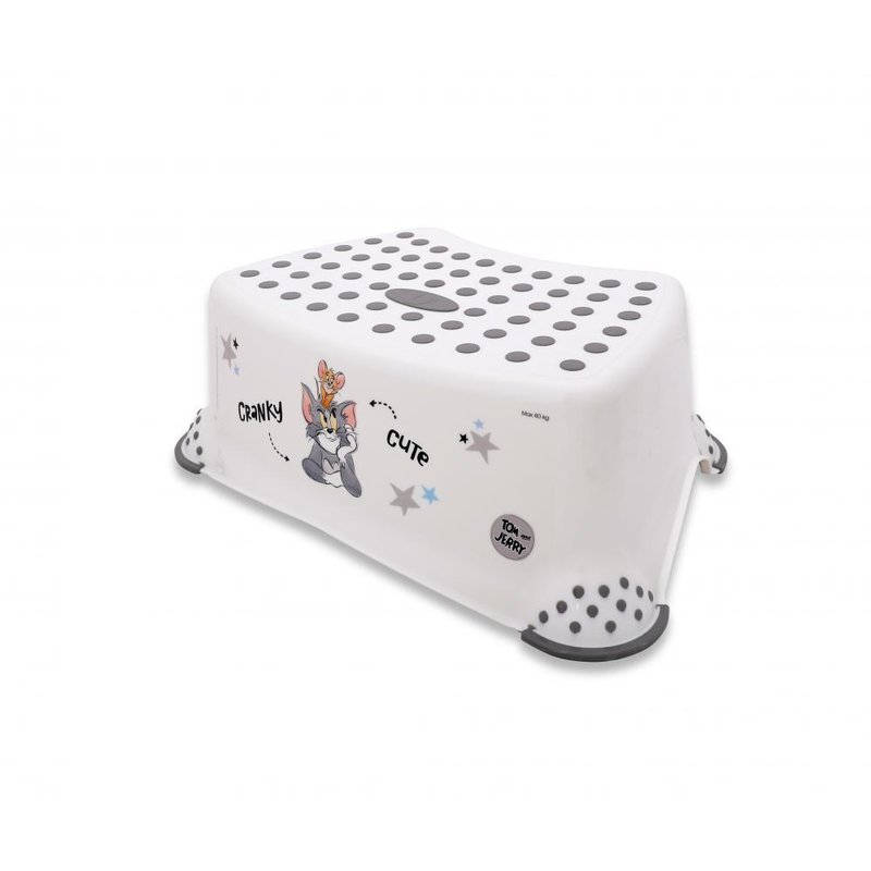 Lorelli - inaltator baie antiderapant, disney tom si jerry, white