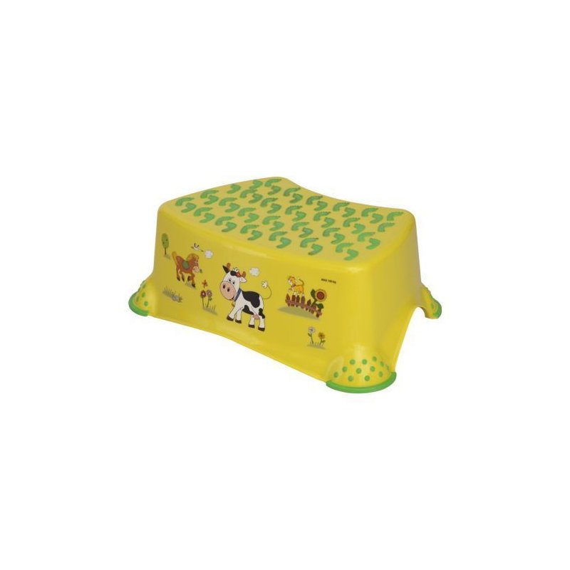 Lorelli - inaltator baie antiderapant funny farm, green meadow