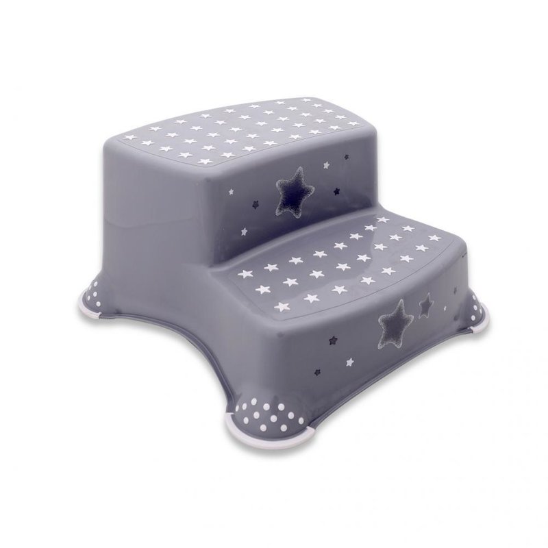 Lorelli - inaltator dublu pentru baie, antiderapant, stars grey