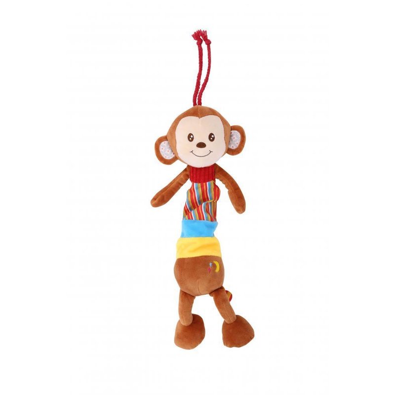 Lorelli - jucarie muzicala din plus, monkey, 36 cm