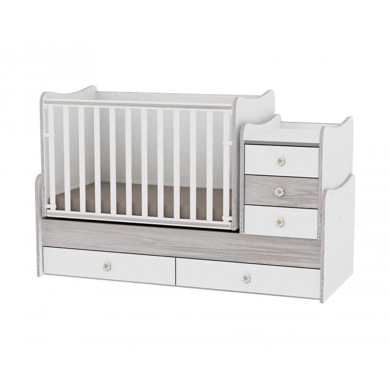Lorelli - mobilier transformabil maxi plus, 70 x 160 cm, white artwood