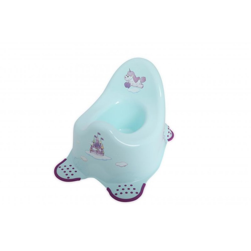 Lorelli - olita anatomica antiderapanta, unicorn, mint green