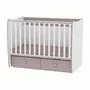Lorelli - Pat lemn balansoar 60/120 Matrix White/Cappuccino - 1